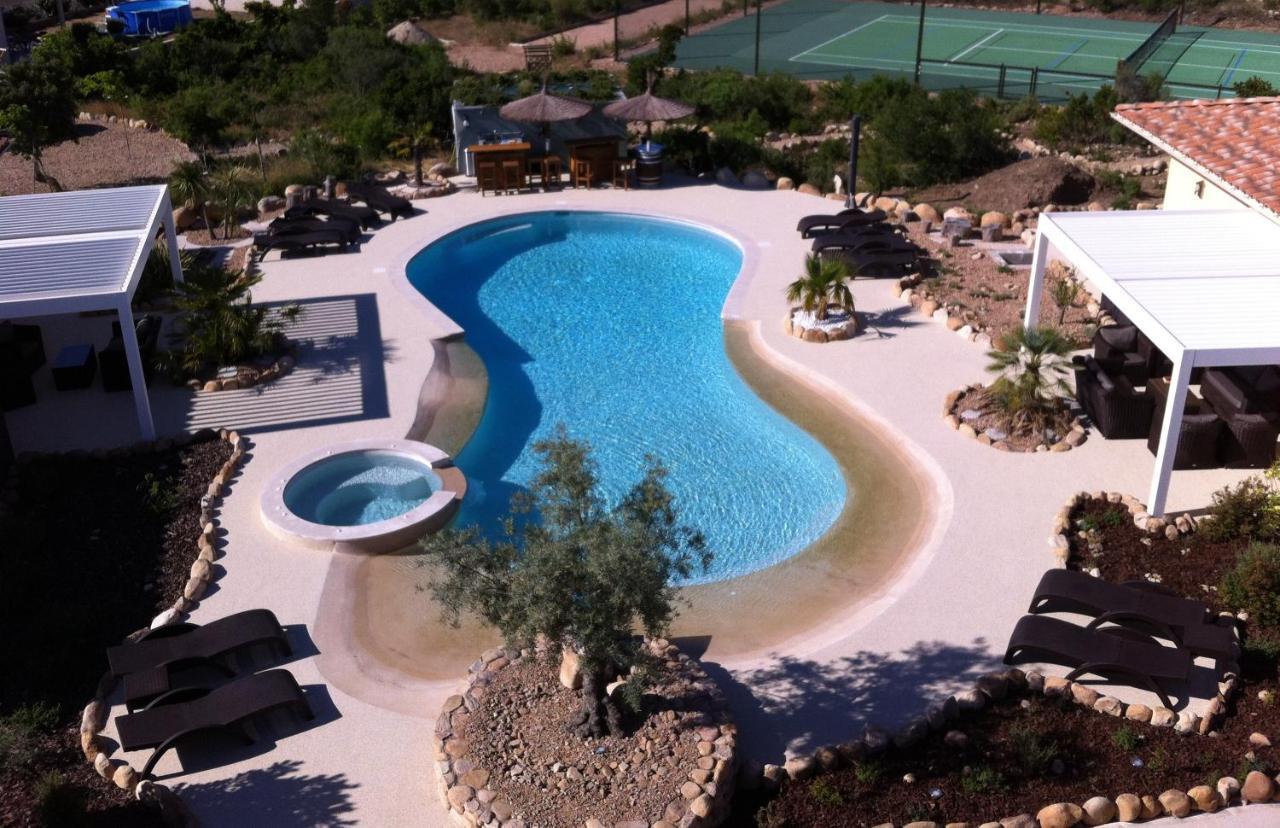 L'Hacienda Piscine Chauffee A 28, Spa, Boulodrome Et Court De Tennis Prives, 2 Villas Independantes Porto-Vecchio  Exterior foto